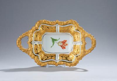 Prunkhenkelschale, Meissen, um 1924-34, - Glas & Porzellan