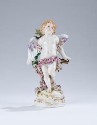 "Der gefesselte Amor, Meissen Ende 19./ Anfang 20. Jh. - Glass and Porcelain