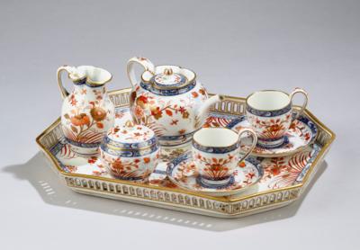 Dejeuner, Kaiserliche Manufaktur, Wien 1789-96, Sorgenthal Periode, - Glass and Porcelain