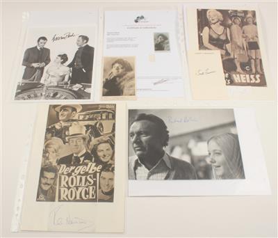 FILMSCHAUSPIELER - Plakate, Reklame, Comics, Film- und Fotohistorika