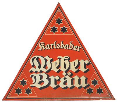 KARLSBADER WEBERBRÄU - Plakate, Reklame, Comics, Film- und Fotohistorika