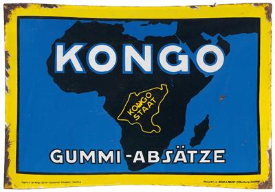 KONGO GUMMI-ABSÄTZE - Plakate, Reklame, Comics, Film- und Fotohistorika