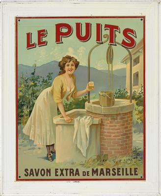 LE PUITS - SAVON EXTRA DE MARSEILLE - Plakáty, Komiksy a komiksové umění
