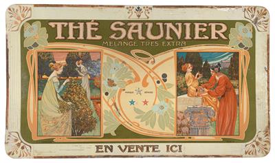 THÉ SAUNIER - Posters, Advertising Art, Comics, Film and Photohistory
