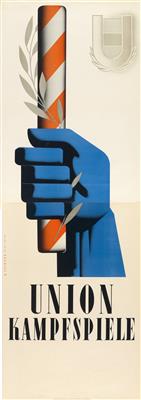 UNION KAMPFSPIELE - Posters, Advertising Art, Comics, Film and Photohistory