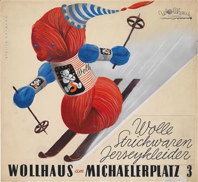 WOLLHAUS AM MICHAELERPLATZ - Plakáty, Komiksy a komiksové umění