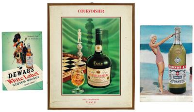 ALKOHOLISCHE GETRÄNKE - Posters, Advertising Art, Comics, Film and Photohistory