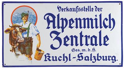 ALPENMILCH ZENTRALE - Posters, Advertising Art, Comics, Film and Photohistory