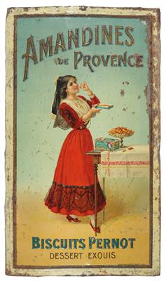 AMANDINES DE PROVENCE - BISCUITS PERNOT - Manifesti e insegne pubblicitarie, fumetti, storia del cinema e della fotografia