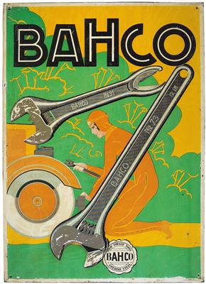 BAHCO - SWEDISH STEEL - Plakate, Reklame, Comics, Film- und Fotohistorika