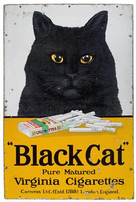BLACK CAT - Plakate, Reklame, Comics, Film- und Fotohistorika