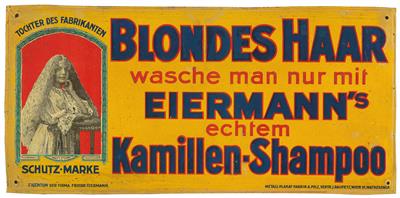 BLONDES HAAR mit EIERMANN's KAMILLEN-SHAMPOO - Plakáty, Komiksy a komiksové umění