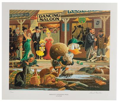 CARL BARKS (1901-2000) "Nobody's Spending Fool" - Plakate, Reklame, Comics, Film- und Fotohistorika