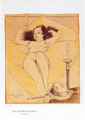 CARL BARKS (1901-2000) "The Nude With The Hat" - Plakate, Reklame, Comics, Film- und Fotohistorika
