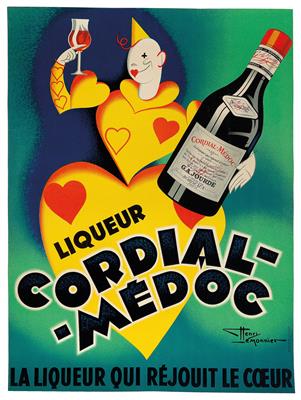 LE MONNIER Henry "Cordial Medoc" - Plakáty, Komiksy a komiksové umění