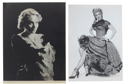 MARLENE DIETRICH - Plakate, Reklame, Comics, Film- und Fotohistorika