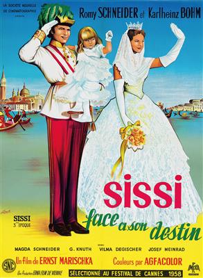 SISSI - FACE A SON DESTIN (SCHICKSALSJAHRE EINER KAISERIN) - Manifesti e insegne pubblicitarie, fumetti, storia del cinema e della fotografia