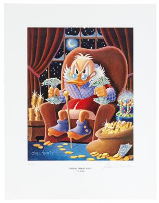 CARL BARKS (1901-2000) "Merry Christmas" - Posters, Advertising Art, Comics, Film and Photohistory
