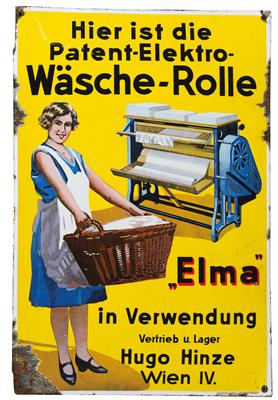 ELMA WÄSCHE-ROLLE - Plakate, Reklame, Comics, Film- und Fotohistorika