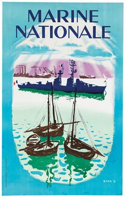 EVEN Jean "Marine Nationale" - Plakate, Reklame, Comics, Film- und Fotohistorika