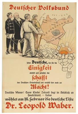 MONOGRAMMIST: OR "Deutscher Volksbund" - Manifesti e insegne pubblicitarie, fumetti, storia del cinema e della fotografia