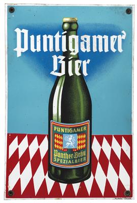PUNTIGAMER BIER - Plakate, Reklame, Comics, Film- und Fotohistorika