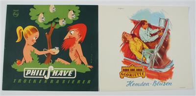 STRASSENBAHNPLAKATE - Posters, Advertising Art, Comics, Film and Photohistory