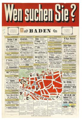 WEN SUCHEN SIE ? - BADEN - Antiques