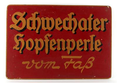 SCHWECHATER, Konvolut (2 Stück) - Reklame und Plakate