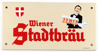 WIENER STADTBRÄU - Advertising art and poster