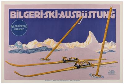 BILGERI-SKI-AUSRÜSTUNG - Plakate