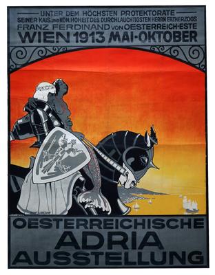 ÖSTERREICHISCHE ADRIA-AUSSTELLUNG 1913 - Manifesti
