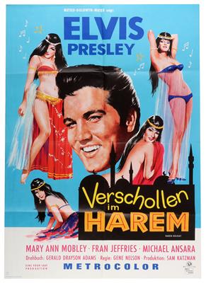 VERSCHOLLEN IM HAREM - Elvis Presley - Plakáty