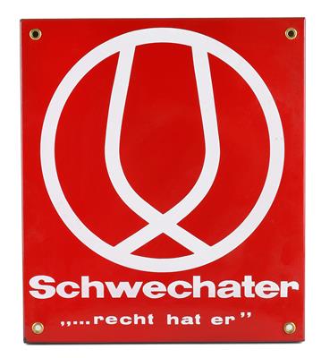 SCHWECHATER, Konvolut (2 Stück) - Plakáty a reklama