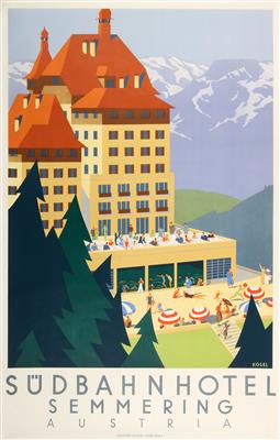 SÜDBAHNHOTEL SEMMERING - Plakate und Reklame