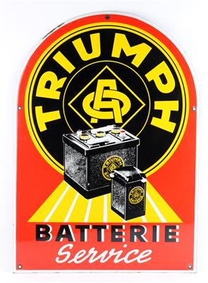 TRIUMPH BATTERIE - Manifesti e insegne pubblicitarie