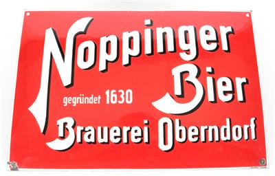 NOPPINGER BIER - Plakate und Reklame