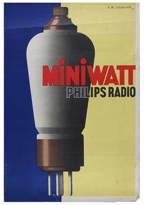 MINIWATT - PHILIPS RADIO - Manifesti