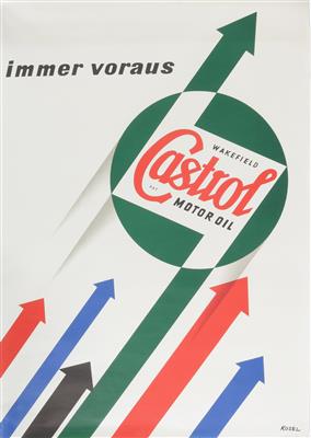 CASTROL MOTOR OIL - Plakáty a reklama