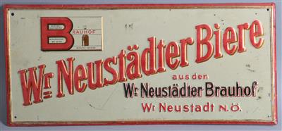 WR. NEUSTÄDTER BIERE - Plakate und Reklame