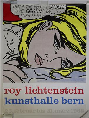 ROY LICHTENSTEIN - KUNSTHALLE BERN - Manifesti e insegne pubblicitarie