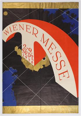 WIENER MESSE - SEPT. 1928 - Plakate und Reklame