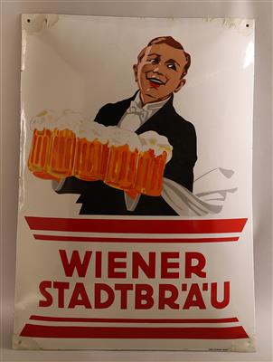 WIENER STADTBRÄU - Plakate und Reklame