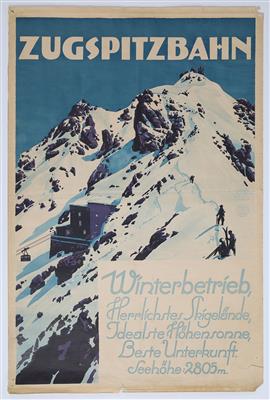 ZUGSPITZBAHN - Posters and Advertising Art