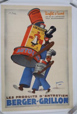 BERGER-GRILLON - Plakate & Reklame