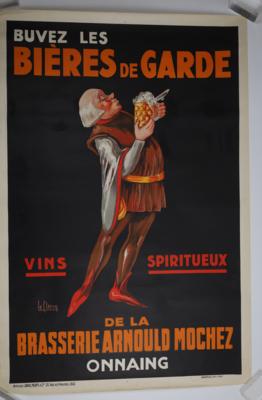 BUVEZ LES BIERES DE GARDE - Plakate & Reklame