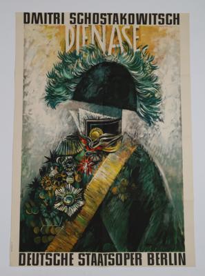 DEUTSCHE STAATSOPER BERLIN - DIE NASE - Posters and Advertising Art