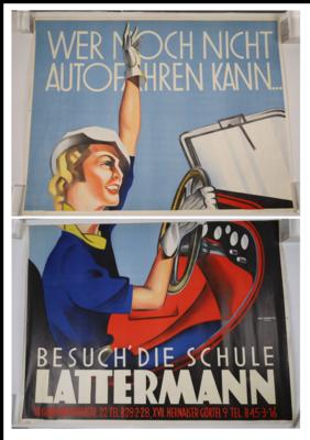 FAHRSCHULE LATTERMANN - Posters and Advertising Art