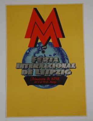 FERIA INTERNACIONAL DE LEIPZIG - Plakate & Reklame