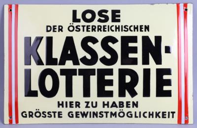 LOSE DER ÖSTERREICHISCHEN KLASSEN-LOTTERIE - Plakáty a reklama